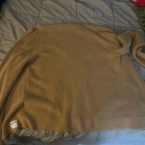 Hollister Tan Cardigan Sweater